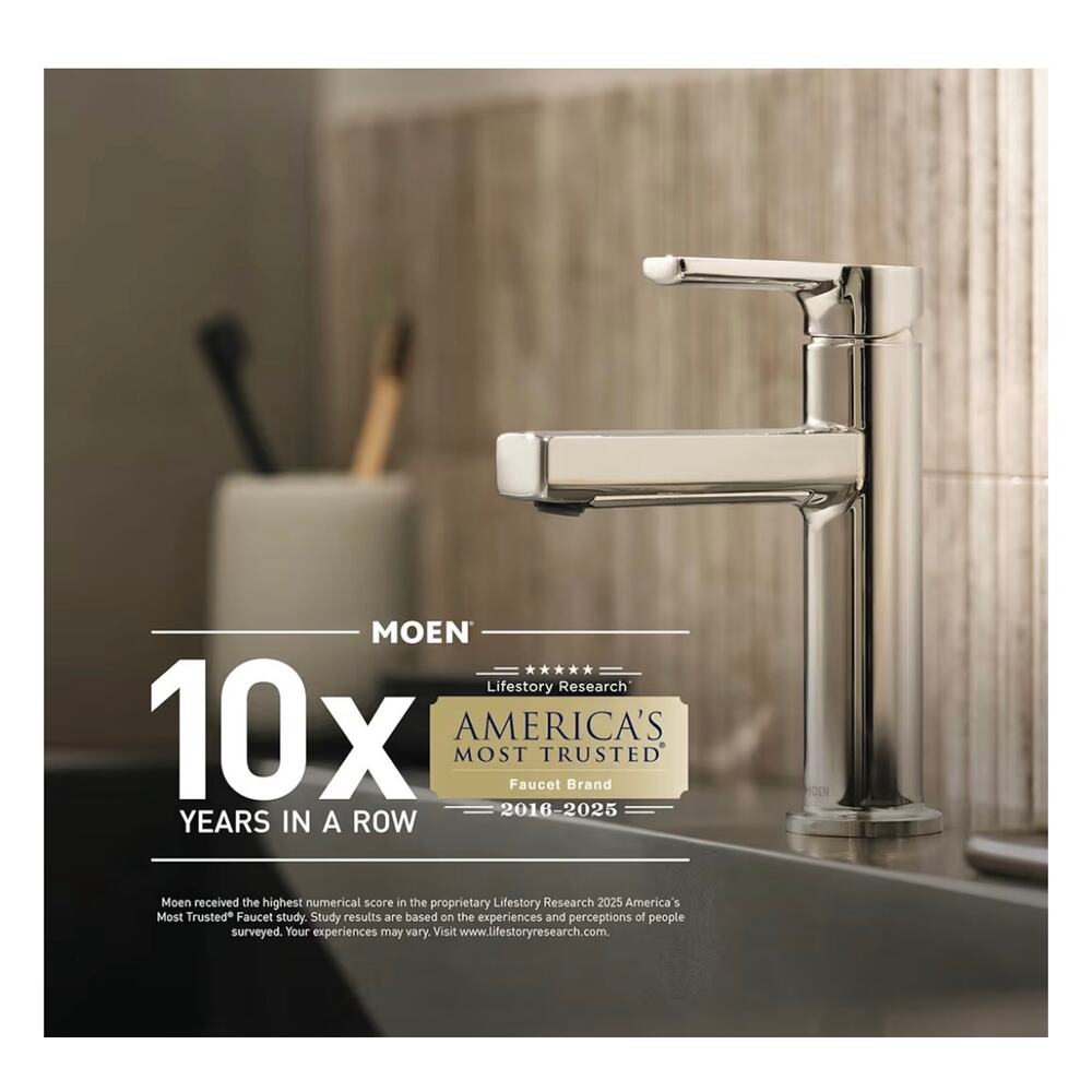 Open box new Moen Attune 8-Function Wall Mount Fixed Showerhead, Spot Resist - Picture 12 of 12